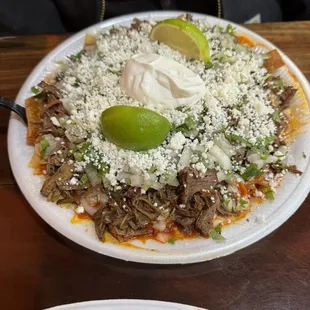 Chilaquiles de birria