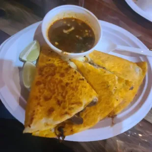 Quesadilla de birria