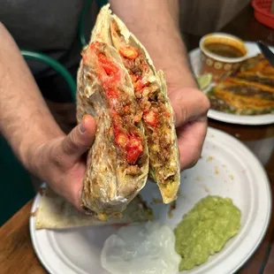 Flamin quesadilla
