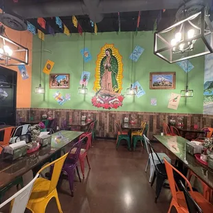 Inside of restaurant