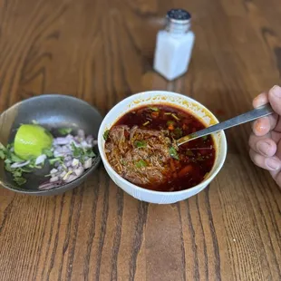 birria Ramen was sooooo good !!!! Such a rich and flavorful broth