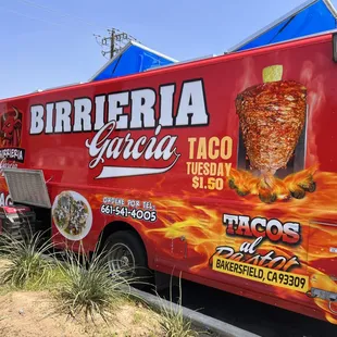 Birrieria Garcia taco truck