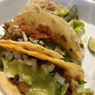 Tacos Al pastor.