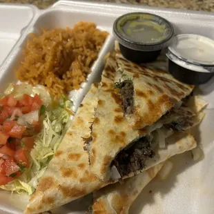 Barbacoa Quesadilla