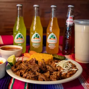 Birria Plate combo