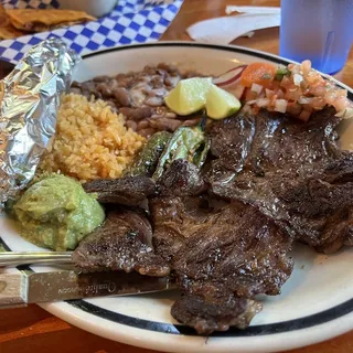 Carne Asada Plate