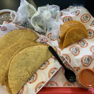 3 Tacos De Birria &amp; 2 Tacos Suaves