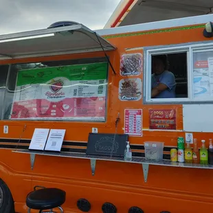 a man at a food truck