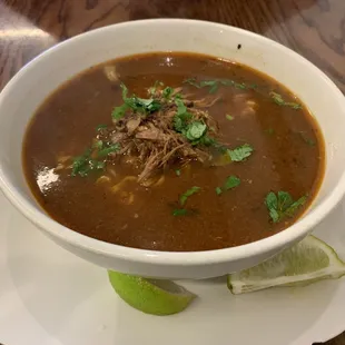 Ramen was full of flavor and beef yum