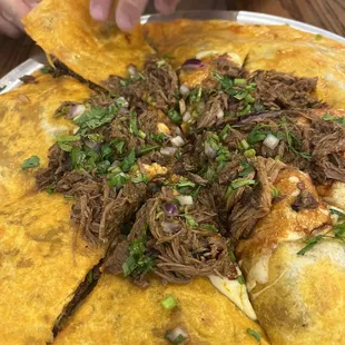 Birria Pizza