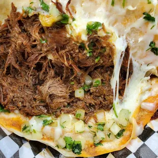 never seen birria this finely shredded...