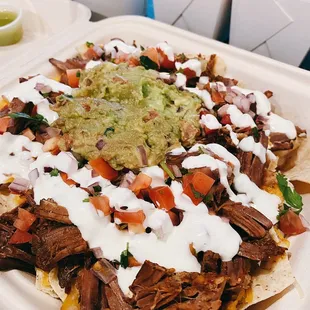 birria nachos