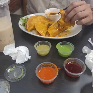 Food was delicious.  I loved the salsa bar.  Will be coming back soon.