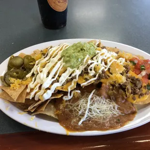 Super Nachos de Asada