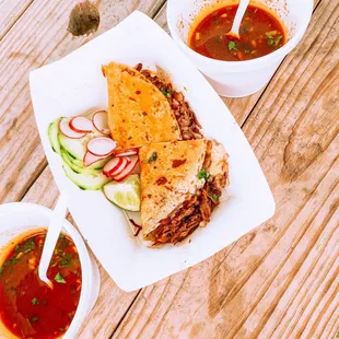 Birria quesadilla