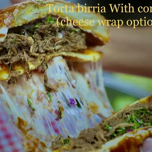  close up of a sandwich