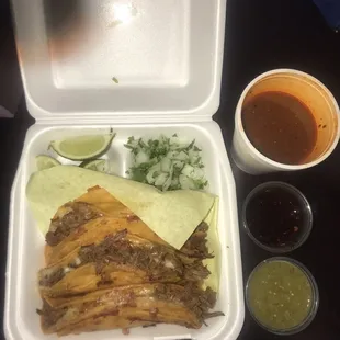 Quesobirria tacos