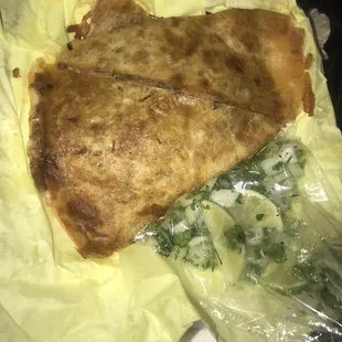 Quesobirria quesadilla