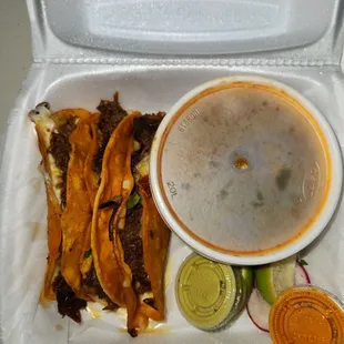 Queso Birria Plate
