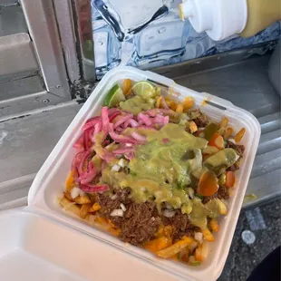 Birria Loaded Fries
