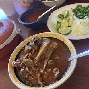 Authentic Caldo de birria