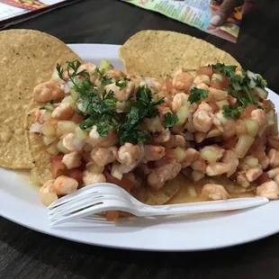 Ceviche shrimp awesome