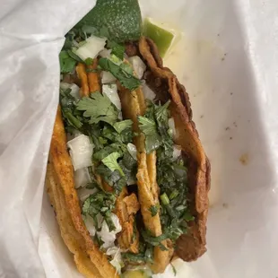 Fried birria tacos