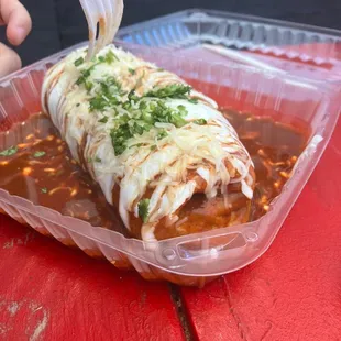 Wet Burrito ($12?)