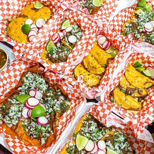 Everything on the menu basically