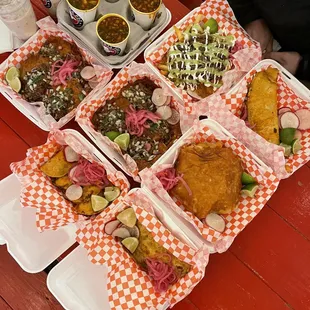 Went all out for dinner.