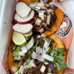 Tacos without cheese