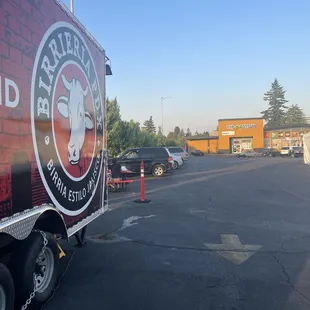 Huge parking lot unlike original location