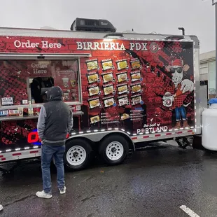 Menu on canyon road.