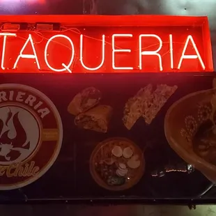 When the neon is lit, late nite quesadillas it is ;)