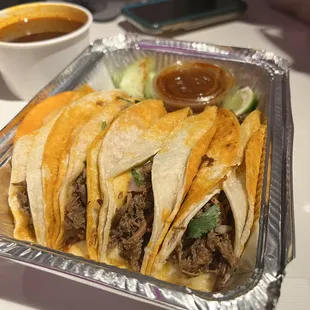 Birria tacos