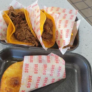 Tacos and taco dorado