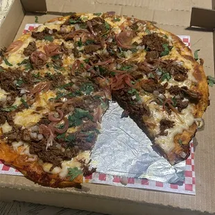 Birria Pizza