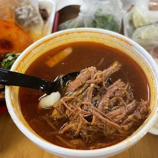 The small consume with lots of meat .