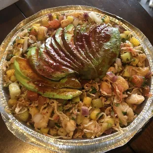 Mango ceviche- very delicious!