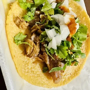 Carnitas taco