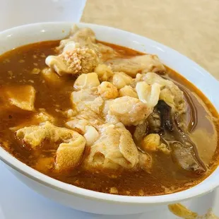 Menudo con pata