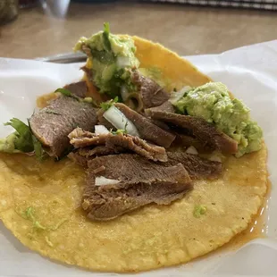 Taco de lengua