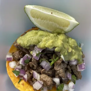 Carne asada tacos