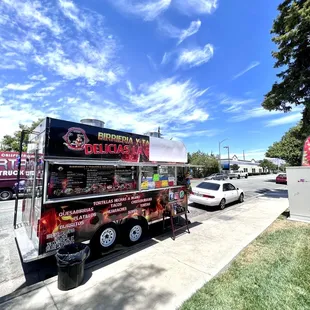 Parked in front of the Costco gas station