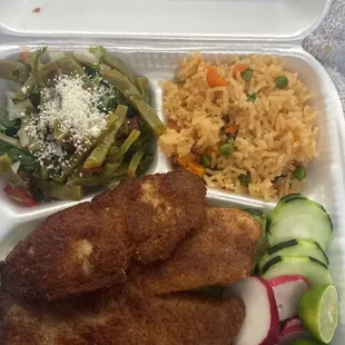 Tilapia fish plate