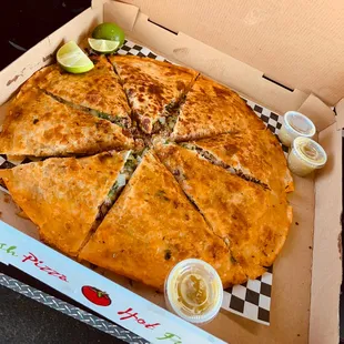 Birria Pizza, Large or Mini