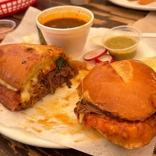 Birria Grilled Cheese Sandwich
