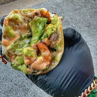 SHRIMP TACO