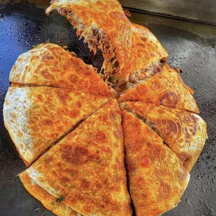 La Chapizza. Our Pizza Birria