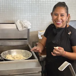 Handmade tortillas